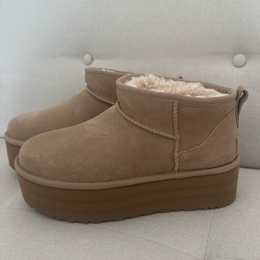 Sand platform uggs